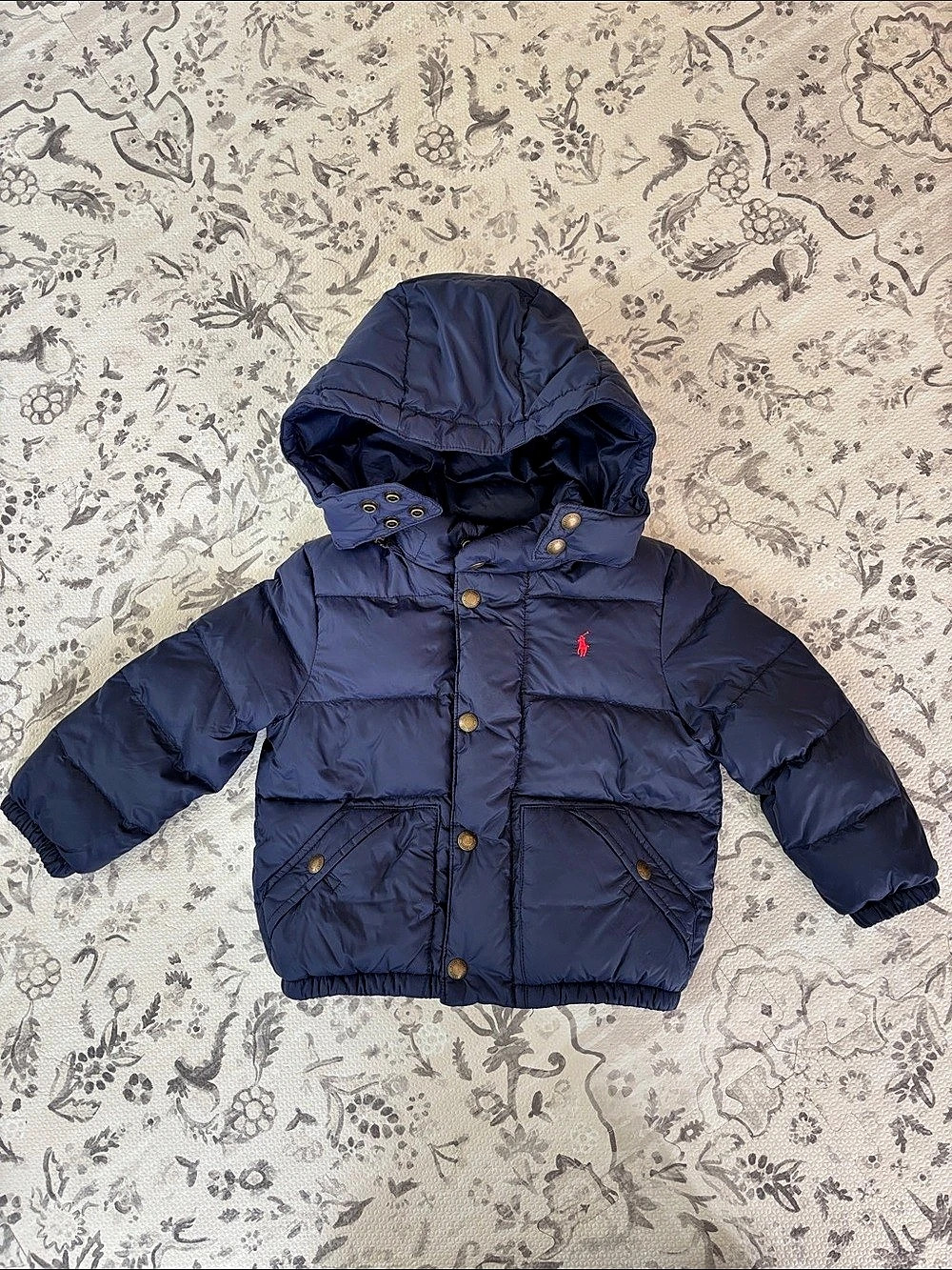 Polo Ralph Lauren Kids Puffer Jacket Navy - Like New